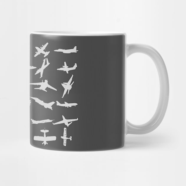 Military's Fastest Jet Fighters Aircrafts Planes Birthday Gift by GBDesigner